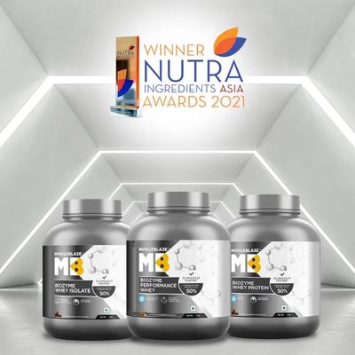 MuscleBlaze Biozyme Performance Whey Powder - Magical Mango 1 kg - Whey Proteins