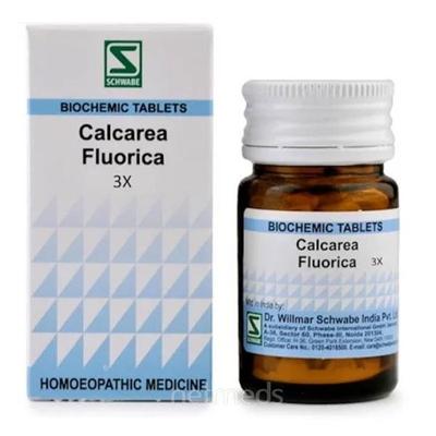 Dr. Willmar Schwabe Calcarea Fluorica 3X Tablet 20 gm - Bio-Chemic