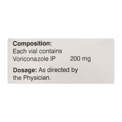 Voritrol 200mg Injection 1'S - Fungal Infections-Anf