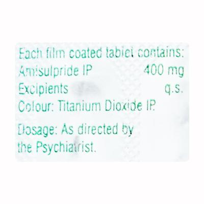 Sulpitac 400mg Tablet 10'S - Schizophrenia-Aps