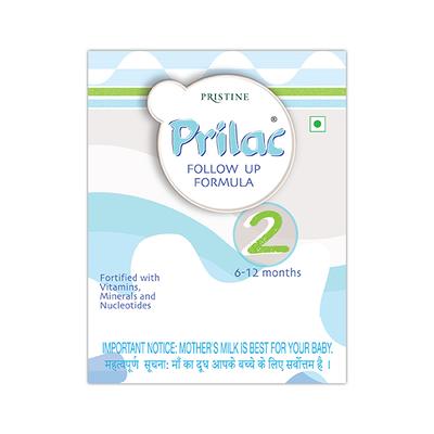 Pristine Prilac Stage 2 (6-12 months) Powder - 400 gm (Refill Pack)