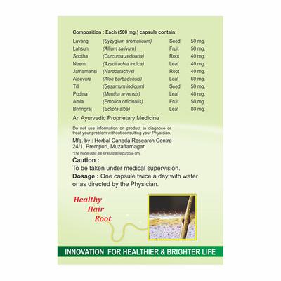 Herbal Canada Kesh Fit Oil 60 ml - Pain Relief (Ayush)