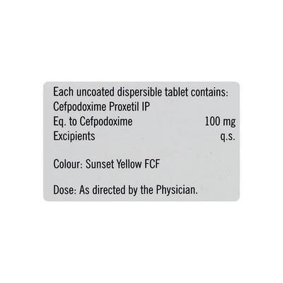 PODOWAL DT 100 Tablet 10's - Bacterial Infections-Cep