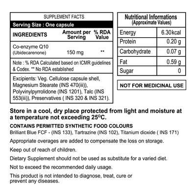 Truuth Coenzyme-Q 10 Capsules 60's - Multi-Vitamins