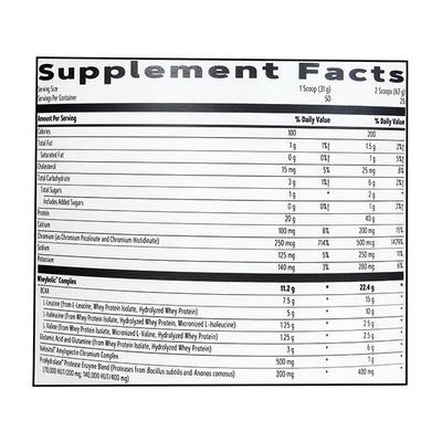 GNC Pro Performance Amp Amplified Wheybolic Extreme 60 Original Powder - Cookies N Cream 3 lb - Whey Proteins