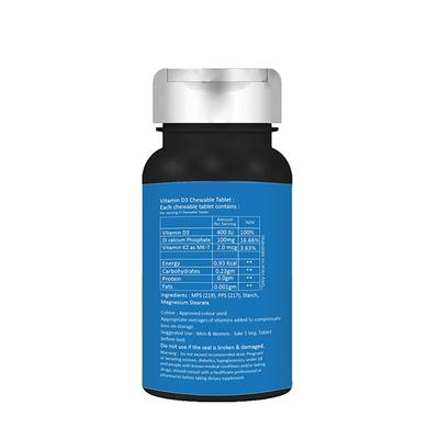 Mint Veda Vitamin D3 Chewable Veg Tablet 60's - Multi-Vitamins