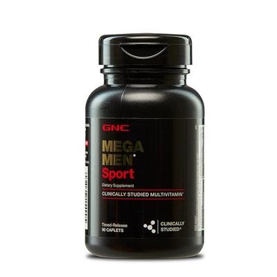 GNC Mega Men Sports Timed Release Caplets 90's - Workout Essentials