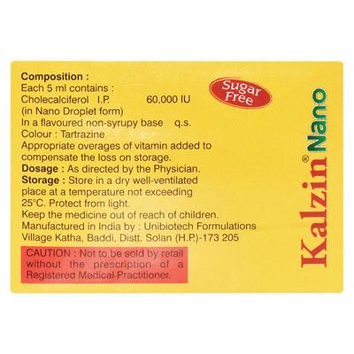 KALZIN NANO Oral Solution 5ml - Supplements-Vit
