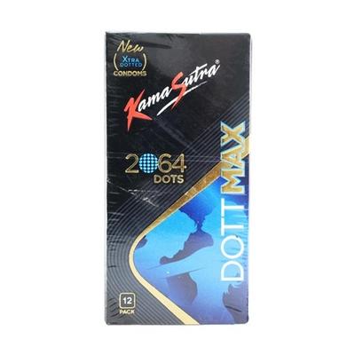 Kamasutra Condoms - Dott Max 12's - Plain/Flavoured Condoms