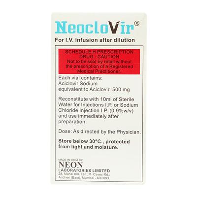 Neoclovir 500mg Injection 1ml - Viral infections-Ant
