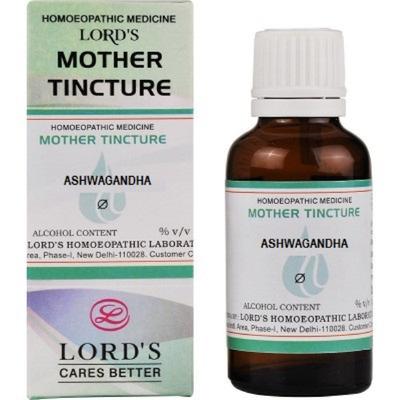 Lord's Mother Tincture Ashwagandha Q Liquid 30 ml - Mother Tincture