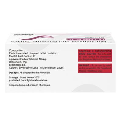 ALLERBLIS M Tablet 10's - Allergies-Ant