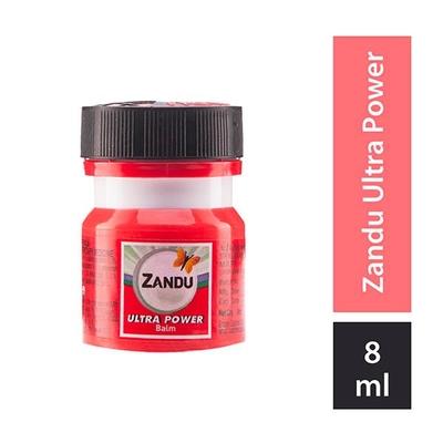 Zandu Balm Ultra Power 8 ml - Pain Relief (Ayush)