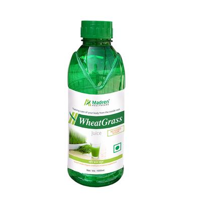 Madren Healthcare Wheatgrass Juice 1000 ml - Ayurvedic Juices