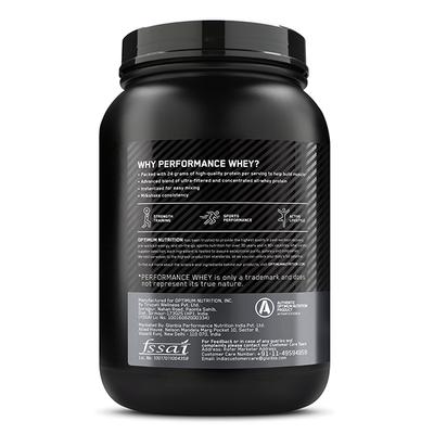 Optimum Nutrition (ON) Performance Whey Protein Powder - Chocolate Milkshake 1 kg - Whey Proteins