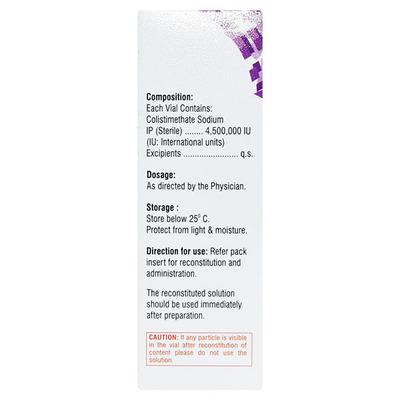 Myxitin 4.5Miu Injection 1'S - Bacterial Infections-OAB