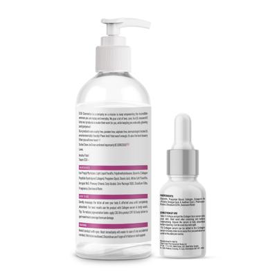 CGG Cosmetics 2% Collagen Serum in Body Lotion 200 ml + Free Collagen Peptide Serum 10 ml - Creams/Oils/Lotions