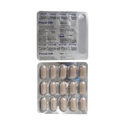 Procal 500mg Tablet 15'S - Supplements-Cal