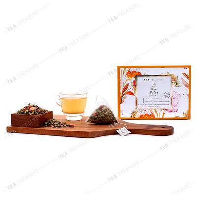 Tea Treasure Wellness Tea Bag - 28 Days Detox 18's - Herbal/Green Teas