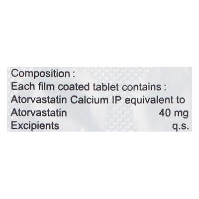 ATORICA 40 Tablet 15's - High Cholesterol-Dys
