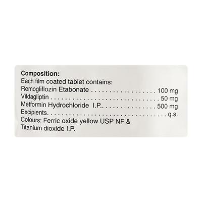 REMOZEN MV 500 Tablet 10's - Diabetes-Ant