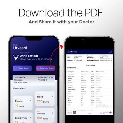 Neodocs Advanced Urine Test Kit - Health Monitoring Devices