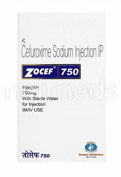 Zocef 750mg Injection 1's - Bacterial Infections-Cep