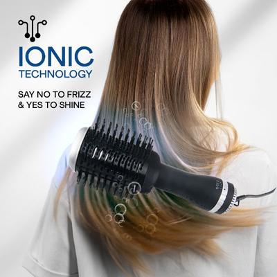 Winston Hair Blow Brush - Black - Hair Combs