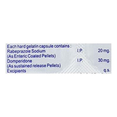 B RAB DSR Capsule 10's - Ulcer/Reflux/Flatulence-Aaa
