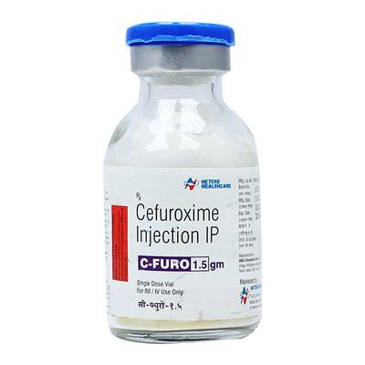 C FURO 1.5gm Injection 1's - Bacterial Infections-Cep