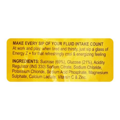 ENERGY Z + ORANGE Liquid 200ml - Supplements-Ele