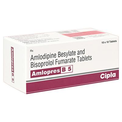 AMLOPRES B 5 Tablet 10's - Hypertension-Ang