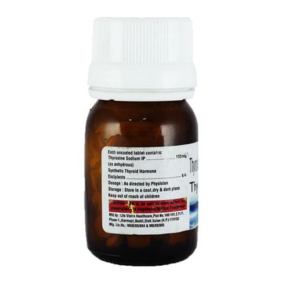 THYCORA 100 Tablet 100's - Hypothyroidism