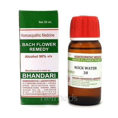 Bhandari Bach Flower Rock Water 30 Liquid 30 ml - Bach Flower