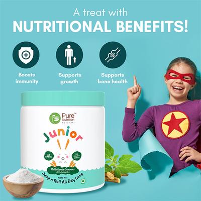 Pure Nutrition Junior Multivitamin Gummies 30's - Multi-Vitamins