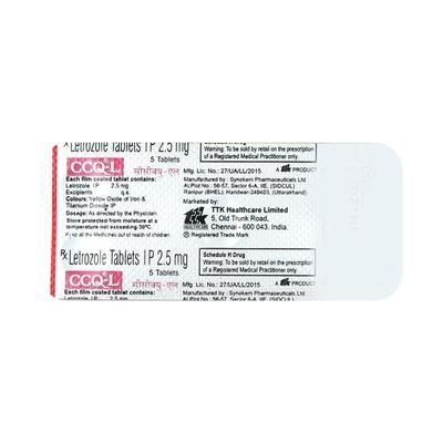 CCQ L 2.5mg Tablet 5'S - Cancer Oncology-Hor