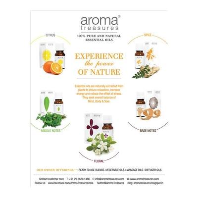 Aroma Treasures Pure Essential Oil - Peppermint 10 ml - Essential Oils
