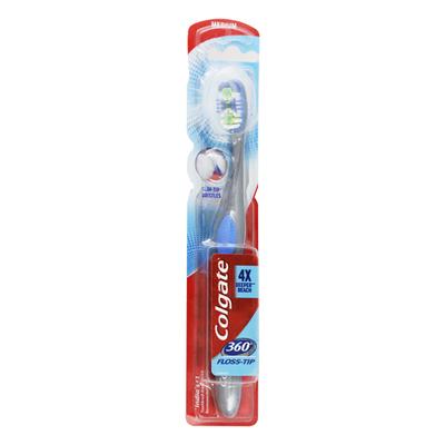 Colgate 360 Flosstip Medium Toothbrush - Toothbrushes
