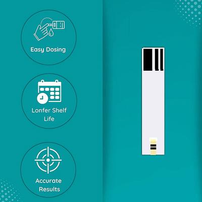 Ambitech Elizy Blood Glucose Measuring Kit (Test Strips 100's + Lancets 100's + Glucometer 1's) -Black - Blood Glucose Monitors/Test Strips