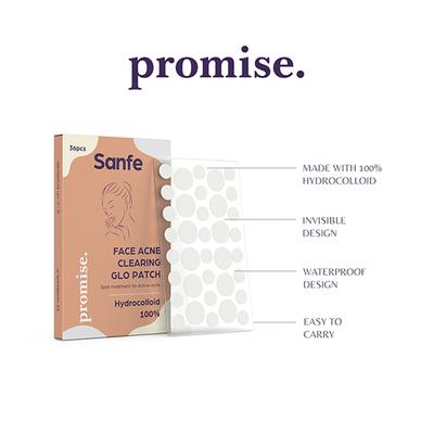 Sanfe Promise Face Acne Clearing Glo Patch 36's - Masks & Peels