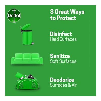 Dettol Multi-Purpose Disinfectant Spray For Hard & Soft Surfaces - Original Pine 225 ml - Others