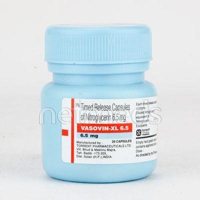 Vasovin XL 6.5mg Capsule 25'S - Angina