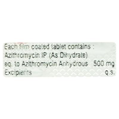 AZIDOL 500 Tablet 3's - Bacterial Infections-Mac