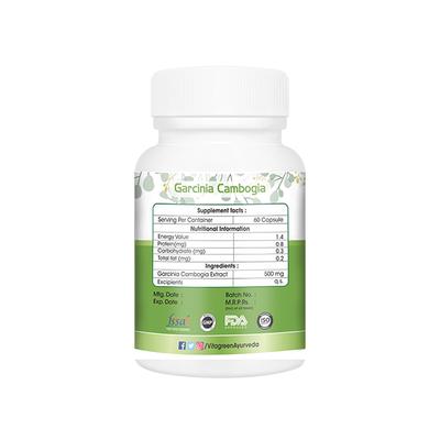 VitaGreen Garcinia Cambogia Capsules 60's - Weight Loss