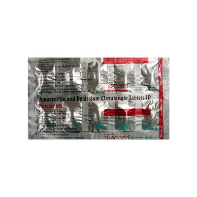 HOTCLAV 625 Tablet 10's - Bacterial Infections-Pen