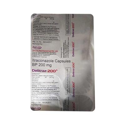 DELITRAZ 200 Capsule 10's - Fungal Infections-Anf