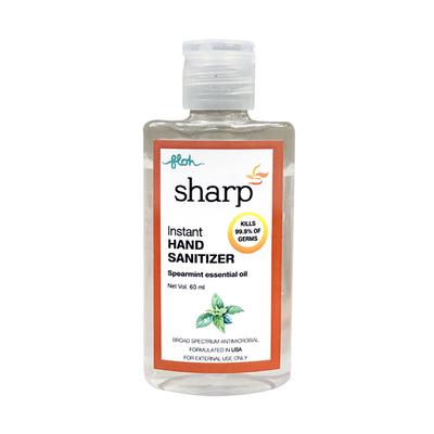 Floh Sharp Instant Hand Sanitizer - Spearmint Essential Oil 60 ml - Hand Sanitizer