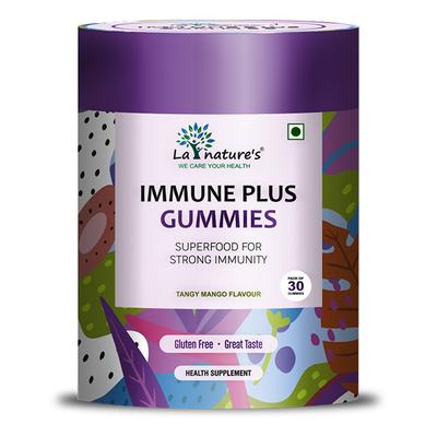 La nature's Immune Plus Gummies - Tangy Mango Flavour 30's - Multi-Vitamins