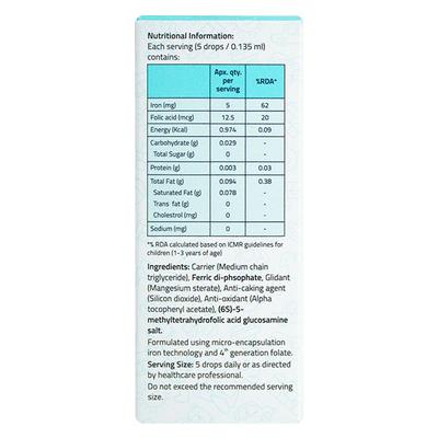 TASIRON BABY Drops 3.8ml - Iron Supplement/Anaemia-Vma
