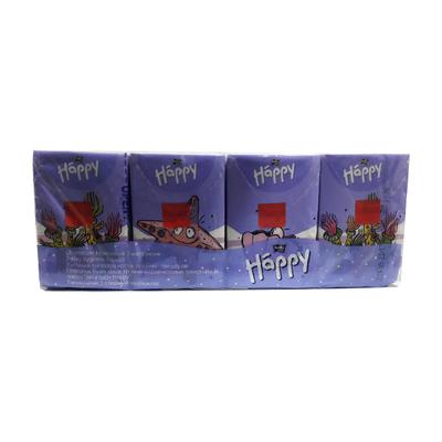 Bella Baby Happy Paper Tissues (Pack of 8 x 9's) - Diapers & Wipes